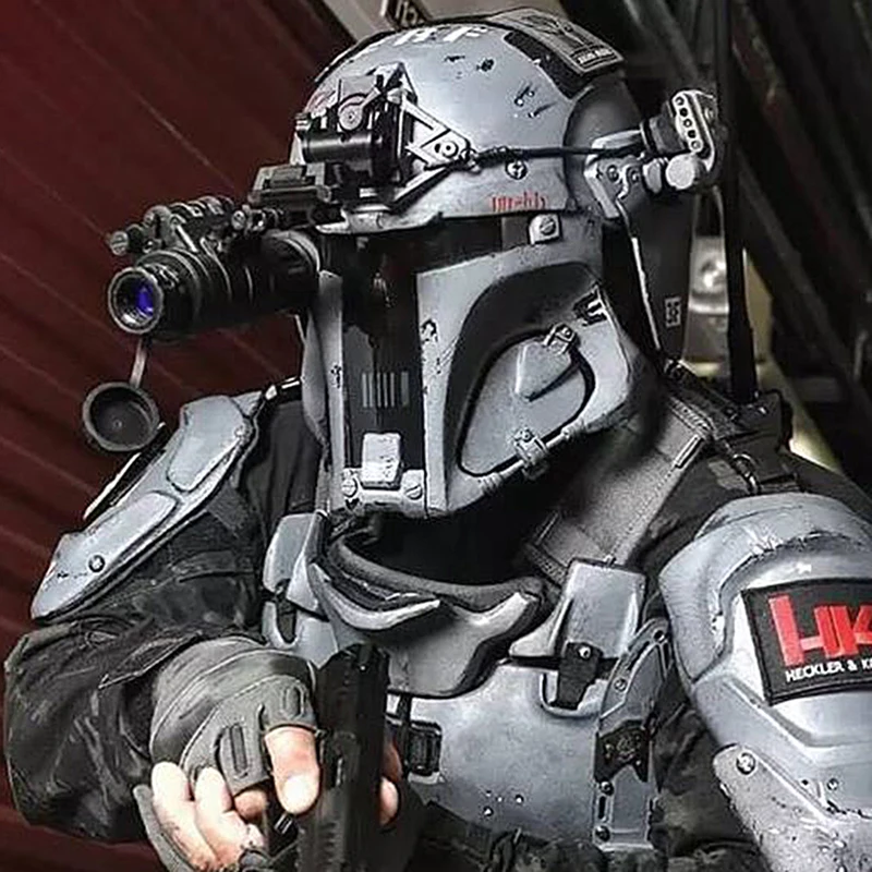 WOSPORT Bounty Hunter kask trzecia generacja galac-tac American Tactical sci-fi zestaw zbroi hełmu