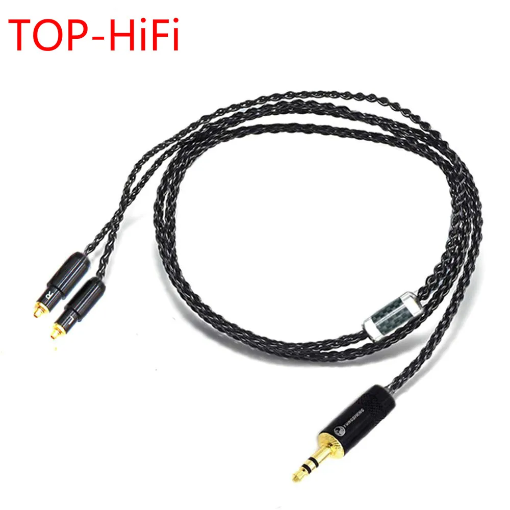 TOP-HiFi 3.5/6.35/2.5/4.4Mm 4pin XLR Cân Bằng Tai Nghe Cáp Nâng Cấp Dây Dây SRH1540 SR0 SRH1840 SRH1440 Tai Nghe
