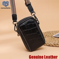 Designer Small Shoulder Bags For Women Genuine Leather Ladies Crossbody Messenger Purse Female Handbag Phone Bag Wallet Purse