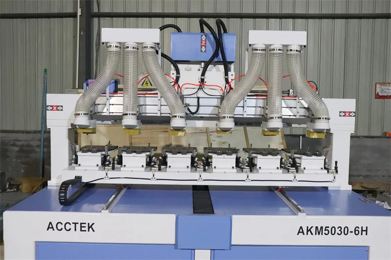 Máquina de grabado y corte de China, Kit de enrutador Cnc de 6000-24000rpm, 6 piezas de husillo para perforar raqueta de paleta