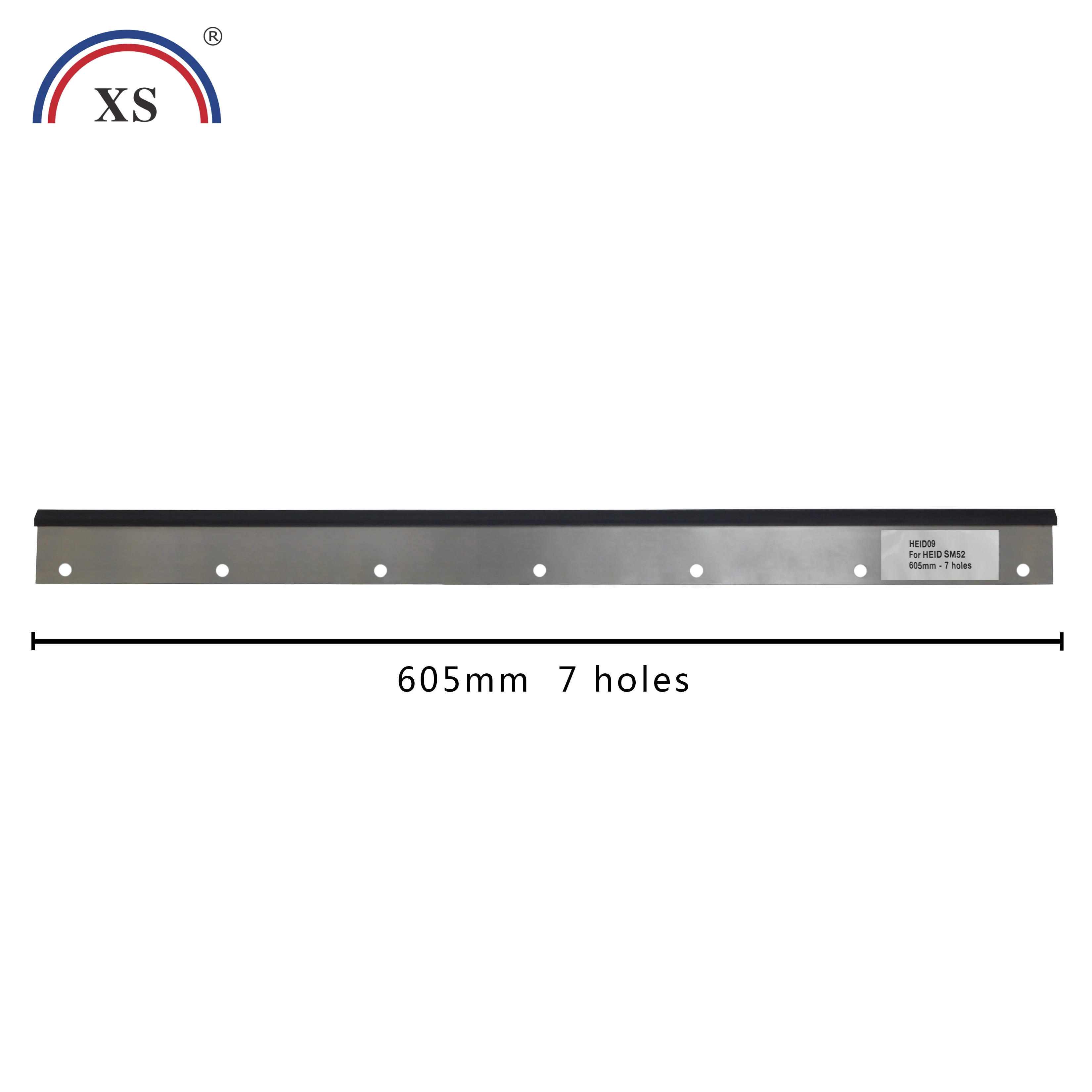 Original new high quality SM52 wash up blade speedmaster 52 blades G2.010.502 for SM52 machine size 605x46x0.5mm with 7 holes