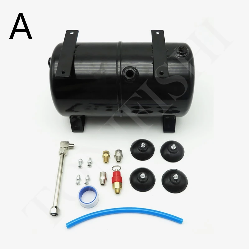 AS18B AS186 Model Air Pump Air Storage Tank Air Compressor Spray Pump 3.5L 4 Holes Air Tank