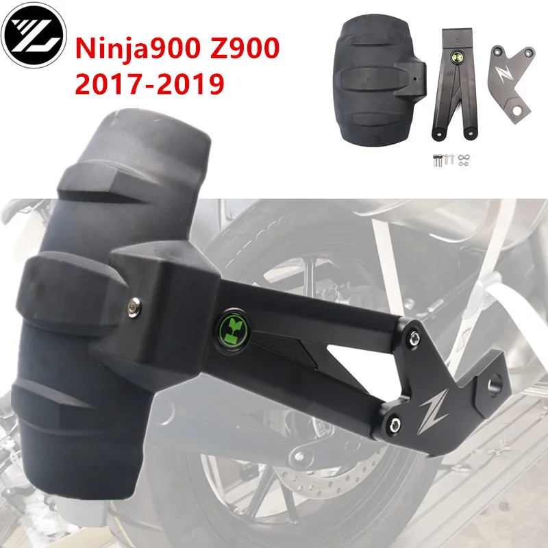 

Z900 Motorcycle Rear Fender Mudguard Tire Wheel Cover Hugger Mud Guard Mudflap for KAWASAKI Z900 NINJA900 2017 2018 2019 2020