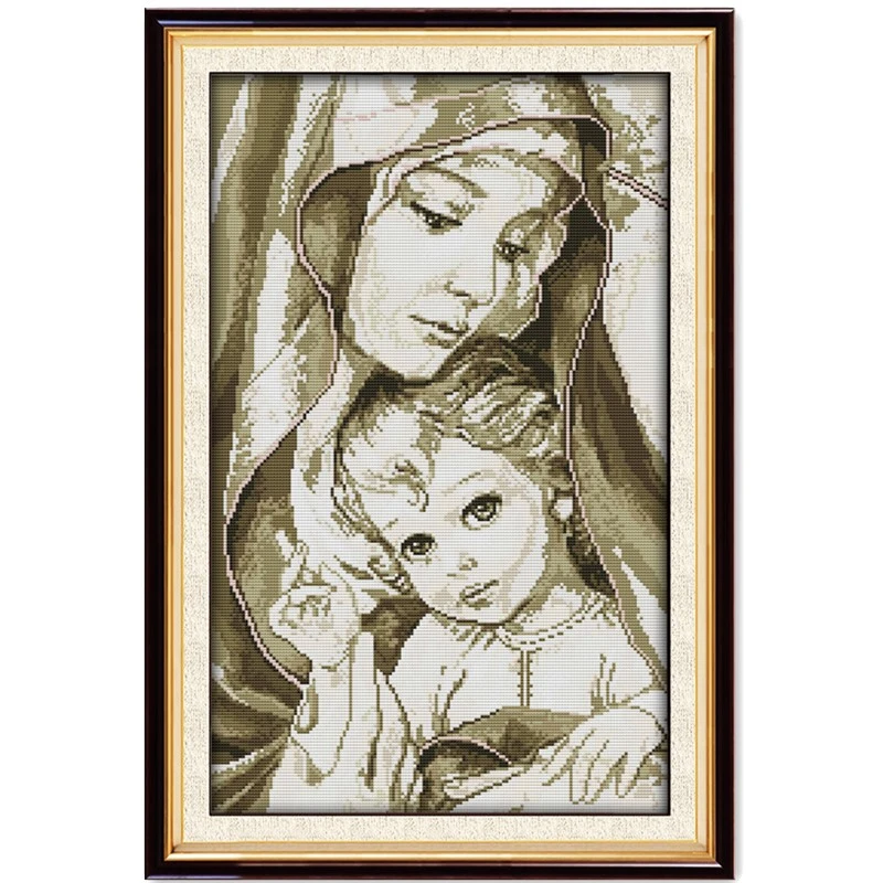 Virgin Mary (2) cross stitch kit cotton silk 11ct print canvas cross-stitching embroidery DIY handmade needlework