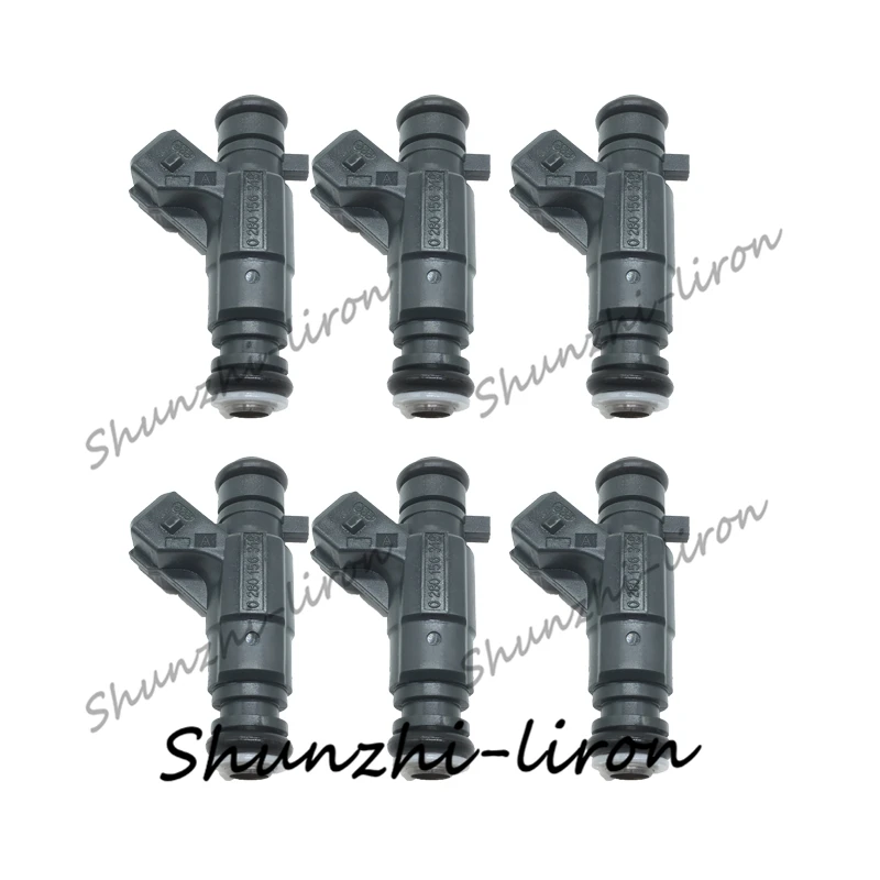 

6pcs Fuel Injector Nozzle For x5 x6 rancher z6 zforce z6-ex 500 600 2011 2012 2013 OEM: 0280156319