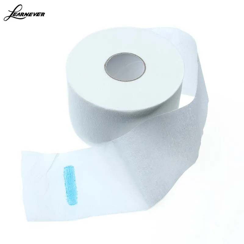 Professional Disposable Stretchy Neck Paper Roll For Barber Bib Tools Paper Falling Styling Neck Salon Prevent Hair