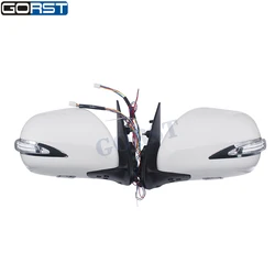 Accessories Car-Styling Electric Reflector Rearview Mirror Side Mirror Exterior With Led Light For Toyota Hiace 200 2005-2015
