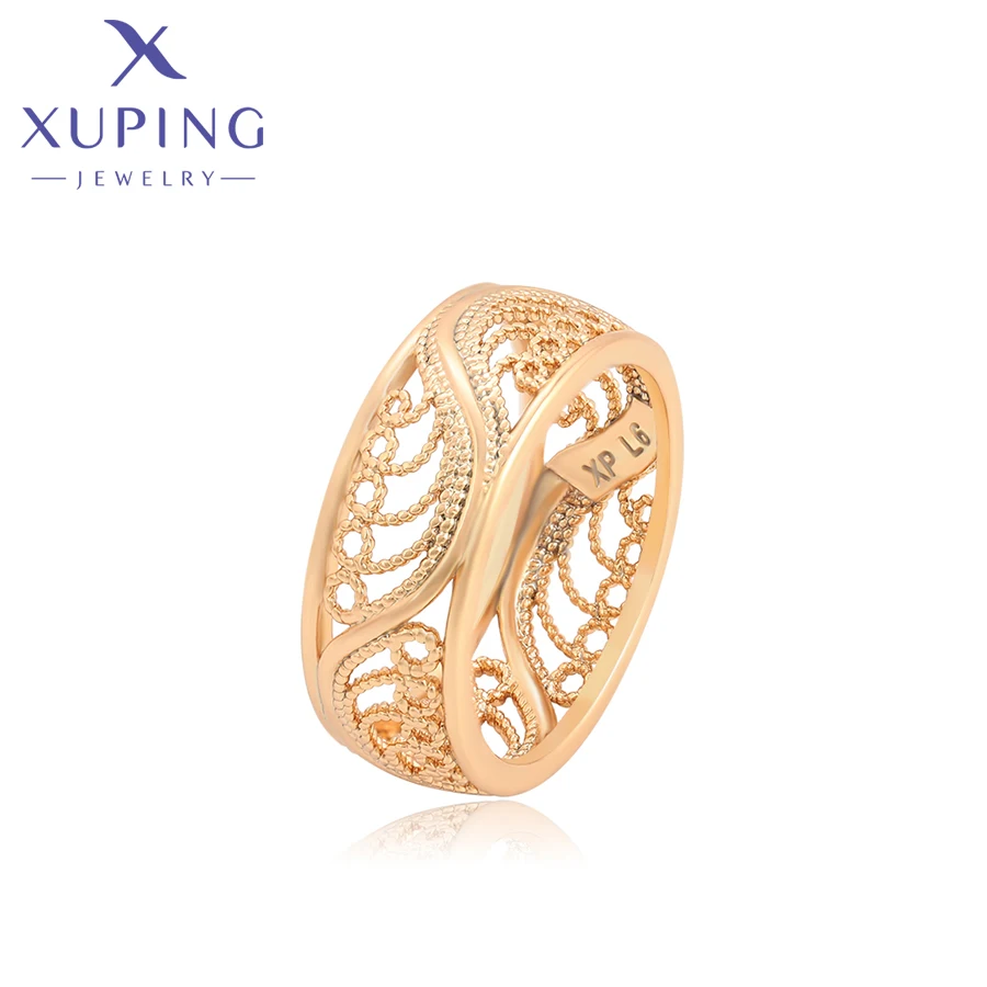 Xuping Jewelry Fashion New Arrival Gold Color Ring for Women Gifts A00792873