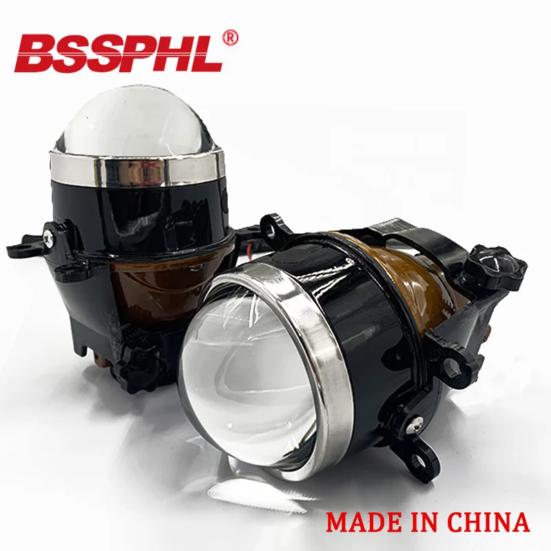 

BSSPHL Car HID Bi-xenon Fog Lights Projector Lens Driving Lamps Retrofit For HONDA /MITSUBISHI/NISSAN/OPEL/PEUGEOT/RENAULT