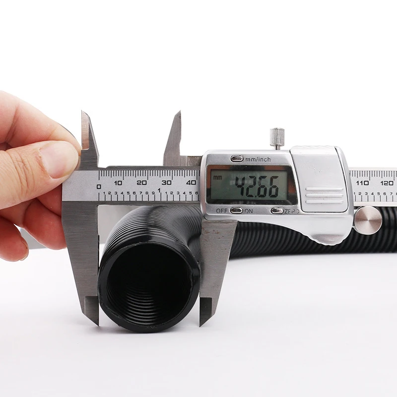 Đường Kính Bên Trong 35Mm Hút Ren Vòi Bền Dẻo Chân Không Thay Thế Ống Ống Thổi Ống Hút Mềm Ống Đen