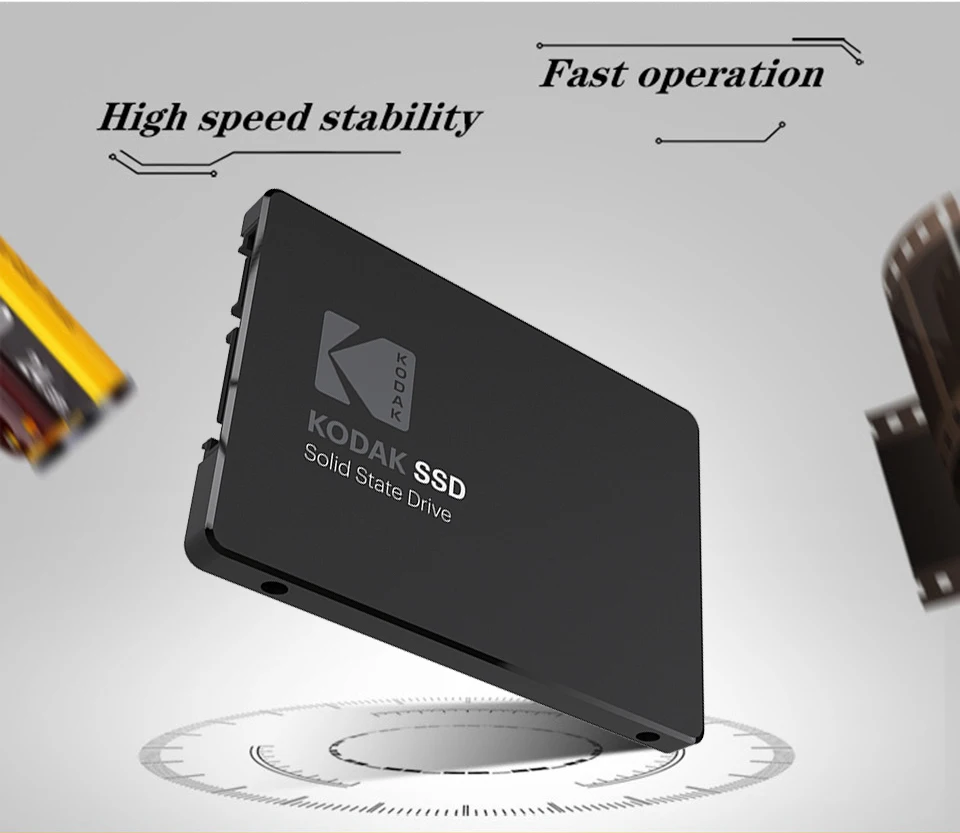 KODAK Sata 3.0 Internal Solid State Drive 550MB/S SSD 1TB 2.5 Inch