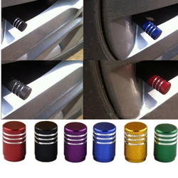 4PCs/Set Car Truck Bike Tire Wheel Rims Stem Air Valve Caps Tyre Cover Aluminum Tire Tyre Wheel Valve Stems Cap