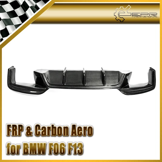 

F13 Carbon Fiber Rear Diffuser F06 Coupe 4 door 6-Series M6 H Style Fibre Body Kit(Only fit M-tech rear bumper) Car Accessories