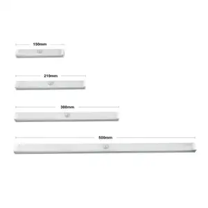 مصباح درج LED قابل لإعادة الشحن ، مصابيح حائط ، بار ، ديكور منزلي ، مرآة حمام ، مستشعر PIR بالأشعة تحت الحمراء ، إيقاف تلقائي ، 15-50 سم أعلى 8 مبيعات سلم الألومنيوم 10 م - No8