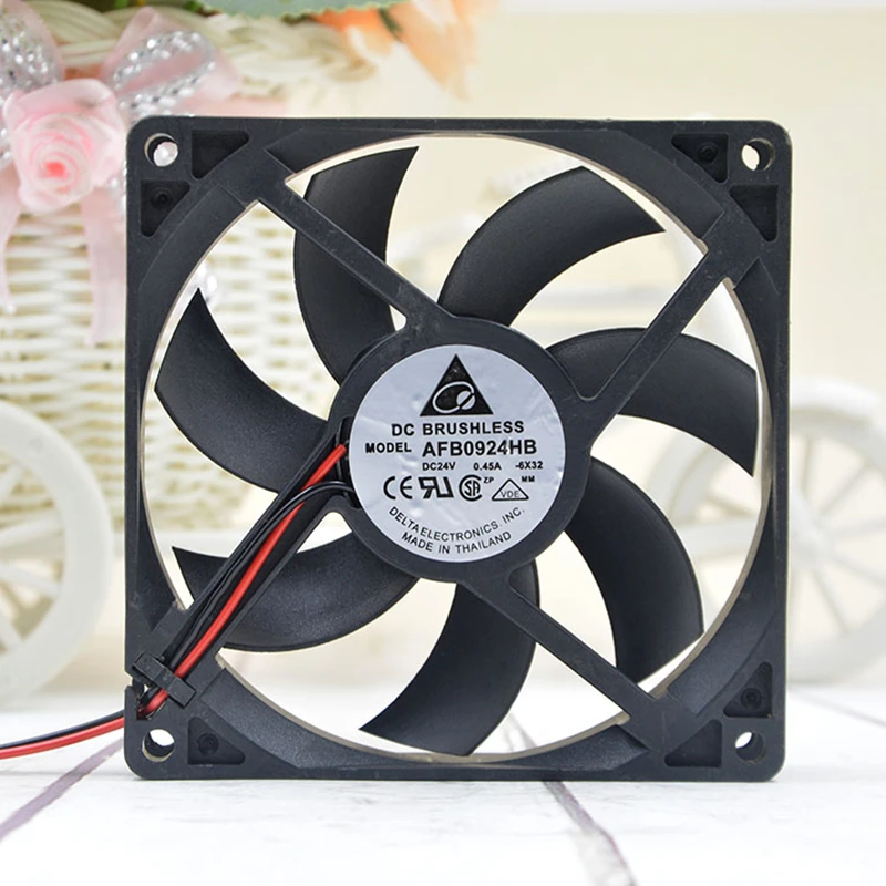 

New original 9CM 9020 24V 0.45A AFB0924HB robot industrial control inverter cooling fan