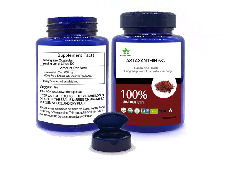 100% Natural astaxanthin 5%