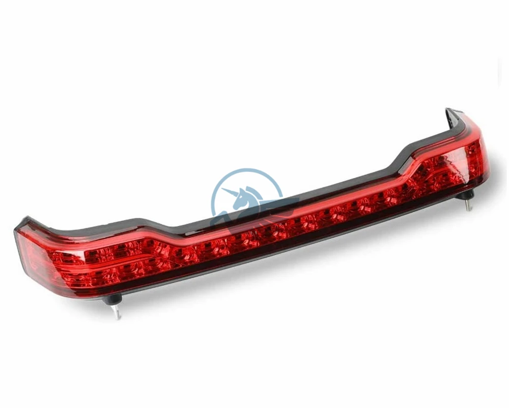 Smoke Trunk LED Brake Turn Tail Light For Harley 2014-2025 Touring Road King Road Street Electra Glide Tri Glide Ultra Lmited