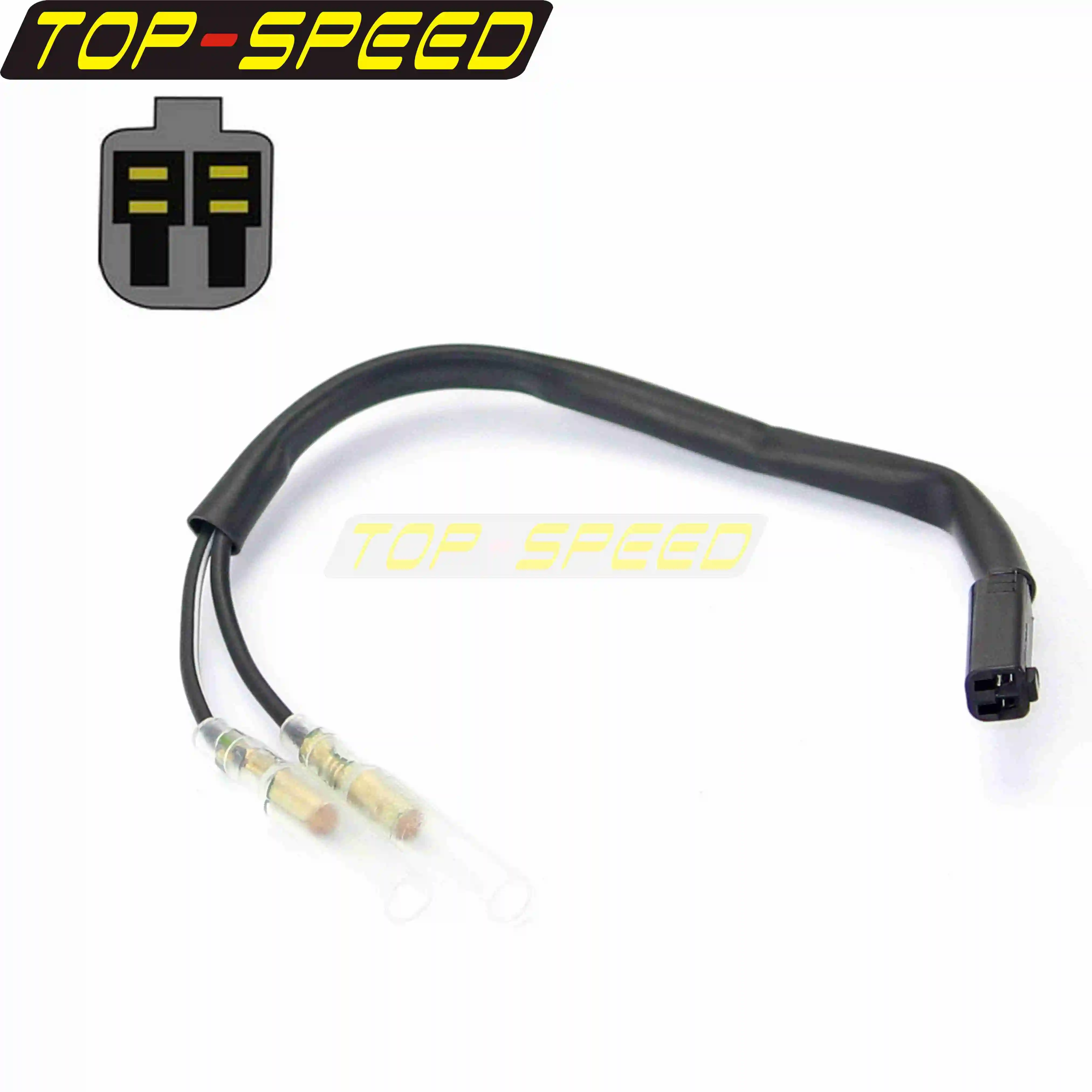 For Suzuki Front & Rear Turn Signal Wire Plug Adapters Indicator Leads Adaptor Lead Connector Cable Harness GSXR GSF SV DRZ TL