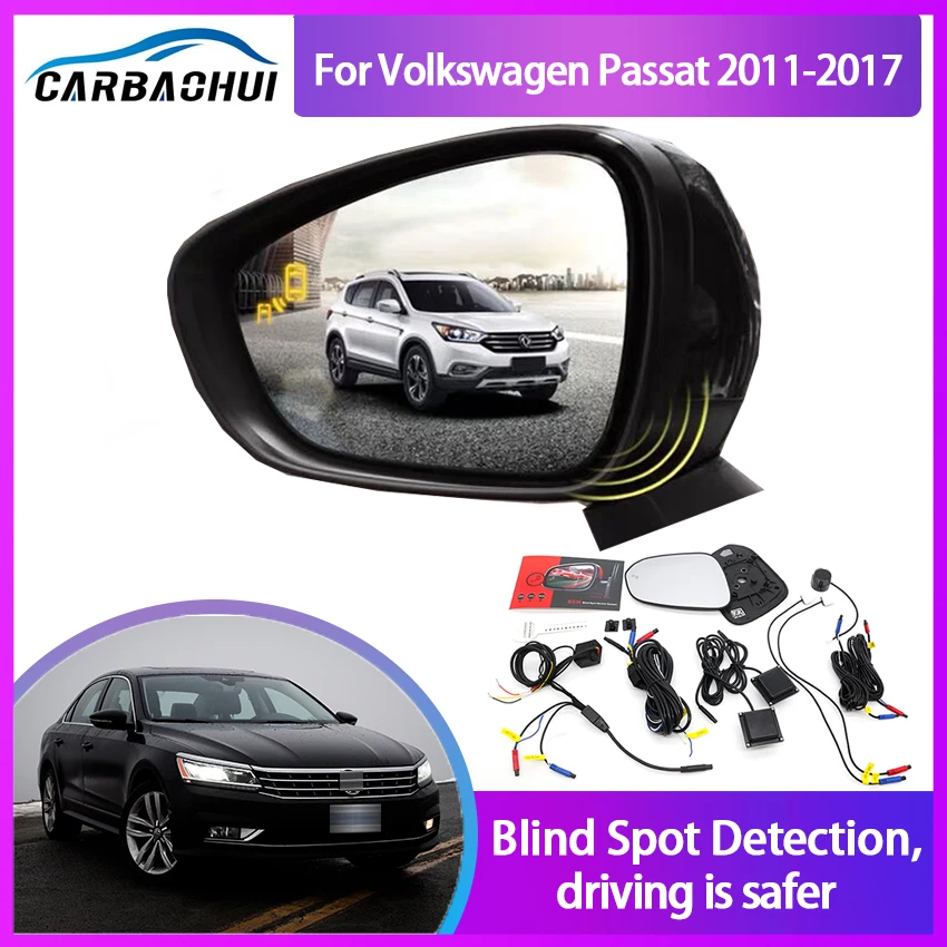 Car BSA BSM BSD for Volkswagen Passat 2011-2017 Blind Spot Radar Detection System Microwave Sensor Change Driving Radar Sensor