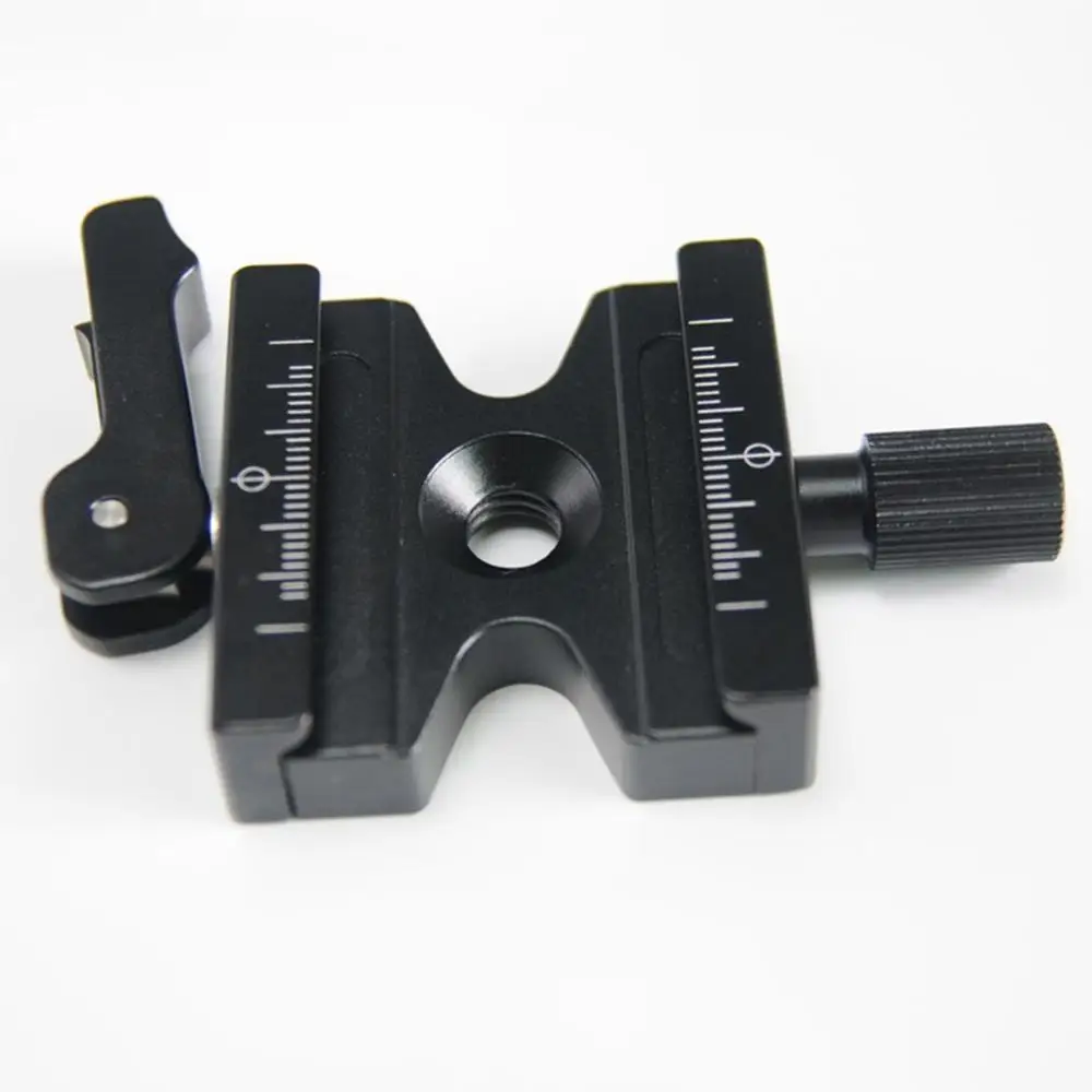 ขาตั้งกล้องขาตั้งกล้อง dslr กล้องปรับลูกบิด Arca Swiss Double Lock Quick Release คลิป Clamp