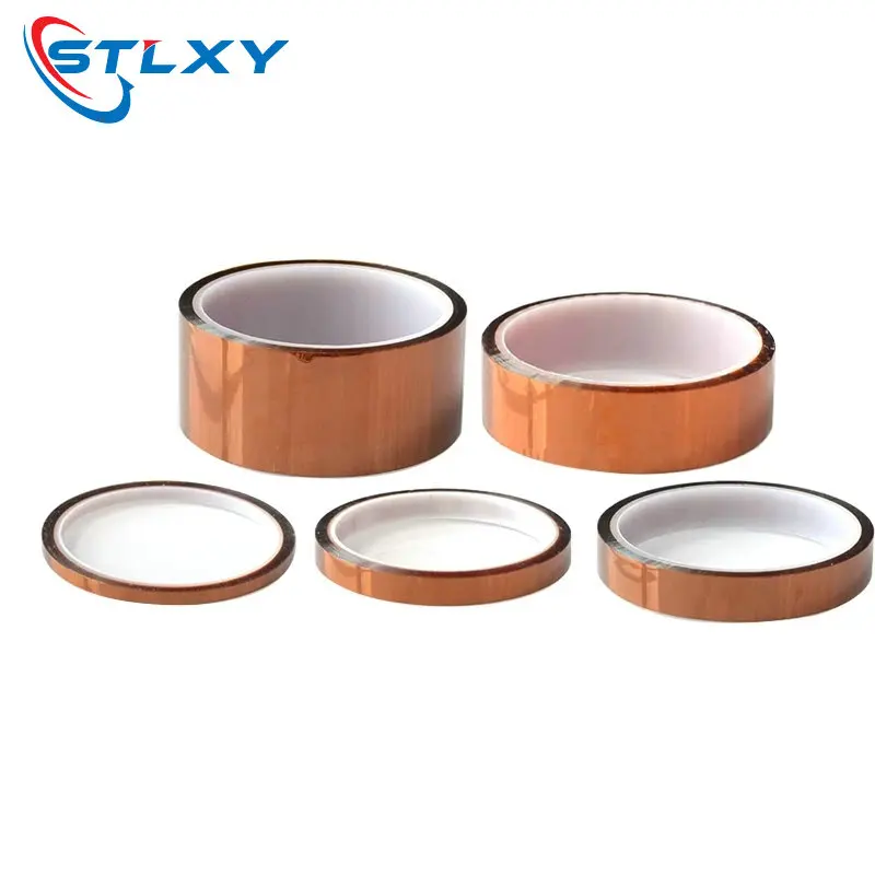 33M Length Heat Resistant Polyimide Tape High Temperature Adhesive Insulation Tape 5MM 10MM 15MM 20MM 50MM Width