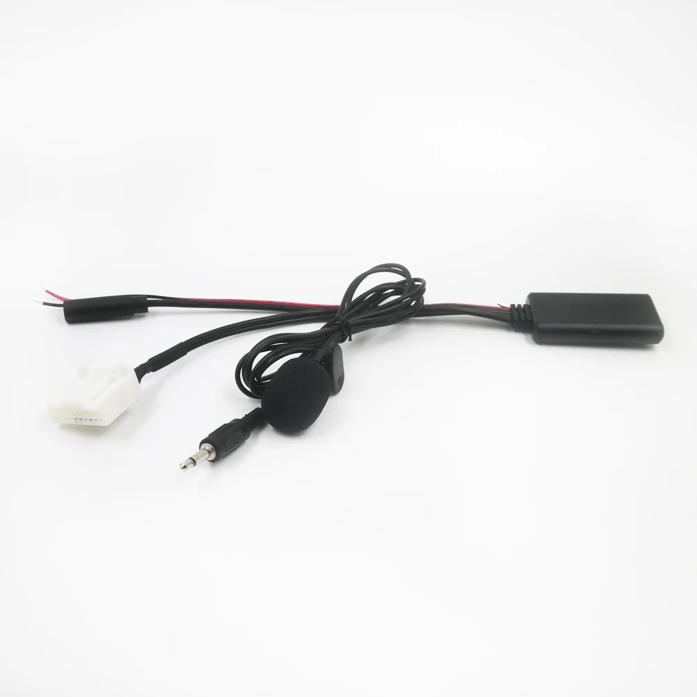 Biurlink dla Toyota Camry Corolla Lexus 20Pin gniazdo mikrofon samochodowy odbiornik Bluetooth 5.0 urządzenie kabel AUX zestaw głośnomówiący