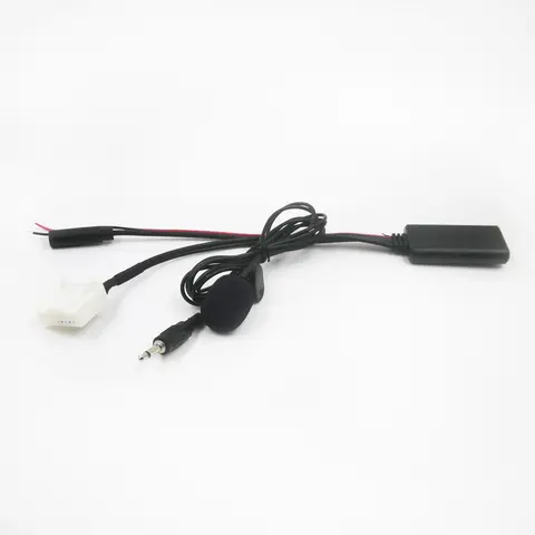Biurlink For Toyota Camry Corolla Lexus 20Pin Socket Microphone Car Bluetooth 5.0 Receiver Device AUX Cable Handsfree 8 best sales toyota corolla bluetooth adapter - №5