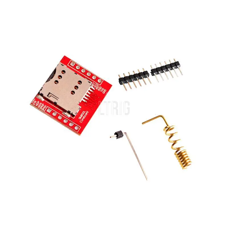 LTRIG Custom 1PCSSIM800L โมดูล GPRS GSM Micro SIM Card Core Quad-Band TTL Serial สำหรับ Arduino