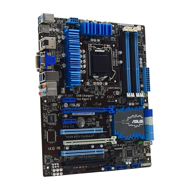 Imagem -02 - Motherboard Cg8580 Dp_mb Lga 1155 Intel Z77 Ddr3 32gb Suporte I32130 I5-2400 I5-2500 I7-2600 Atx Asus-p8z77-v