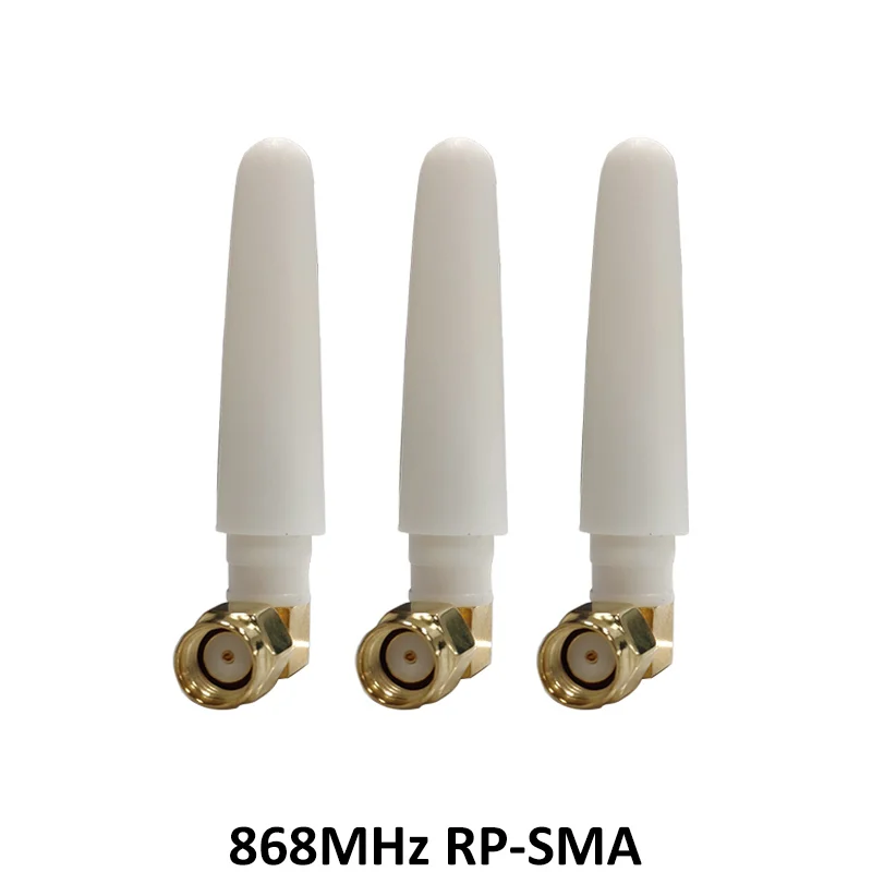 GRANDWISDOM 10pcs 868mhz antenna 3dbi sma female 915mhz lora antene pbx iot module lorawan signal receiver antena