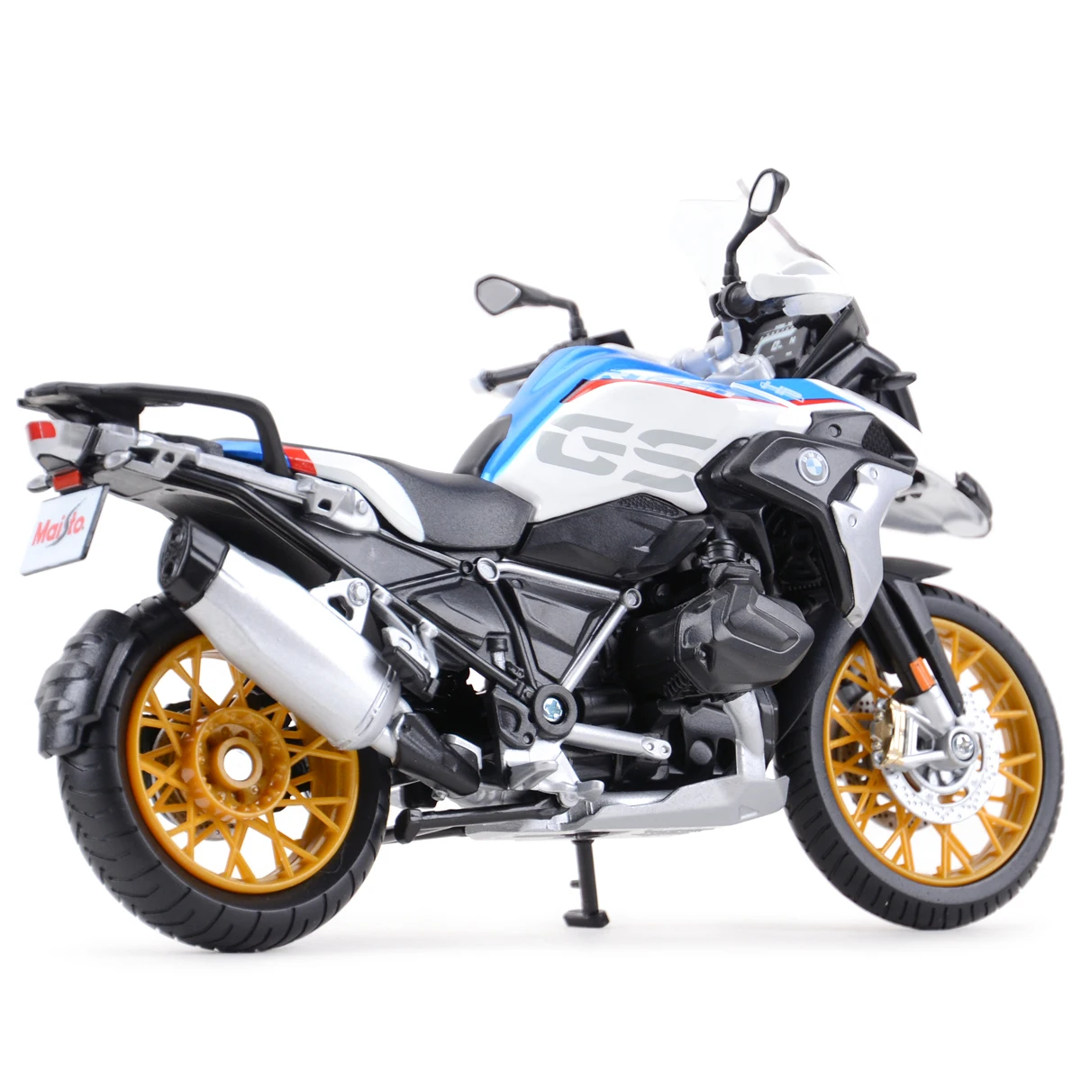 Maisto 1:12 BMW R1250 GS 다이 캐스트 차량, 수집 취미 오토바이 모델 장난감