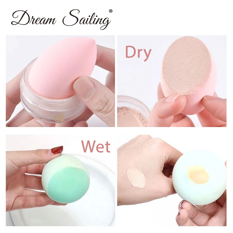 Make Up Tools 8 pcs Sponge Professional Cosmetic Puff Cute Foundation Concealer Powder Beauty Sponge Puff Cosmetic Accessories