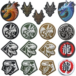 Embroidered Patch Chinese Dragon Patch Embroidery Patches For Clothing Jackets Jeans Backpack Cap