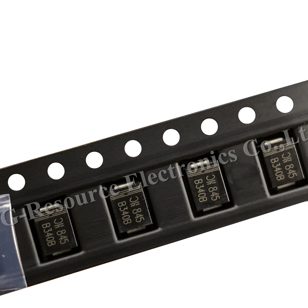 (50 pces) B340LB-13-F smb b340b 3.0a baixo retificador da barreira de vf schottky