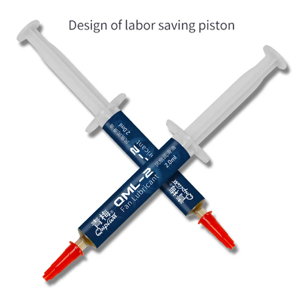 QML-2 2ml Compound Grease CPU Fan Cooler Silicone Thermal Paste Intel AMD Processor Computer Oil Lubricant QML