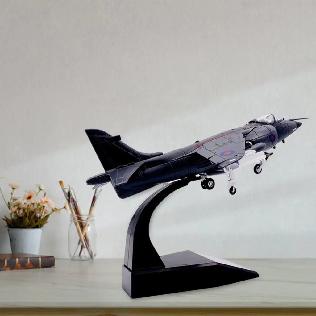 1:72 Alloy Diecast Simulation Jet Fighter Aircraft Model Plane with Stand Display Collection Home Decor for Boys Toy Ornament