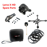 Happymodel Larva X HD FPV Drone Accessories Carbon Fiber Frame Kit Storage Handbag Propeller Guard Camera Canopy 5.8G Antenna