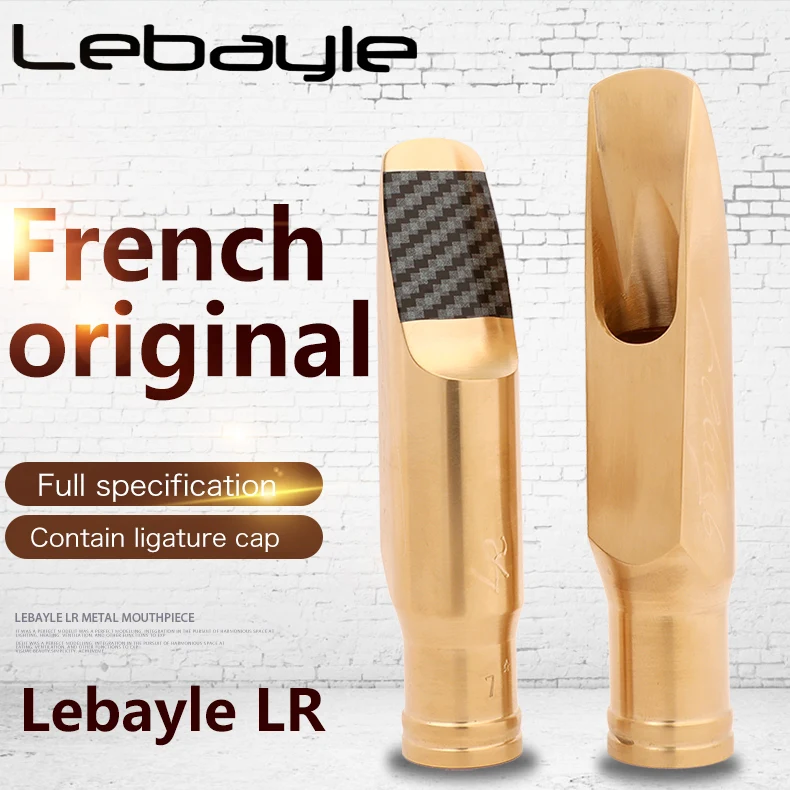 

France original Lebayle Sax mouthpiece soprano alto Tenor Metal mouthpiece LR