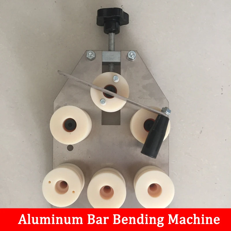 Aluminum Bar Bending Machine 6-16mm Hollow Aluminum Strip Bender Manual Bending Machine