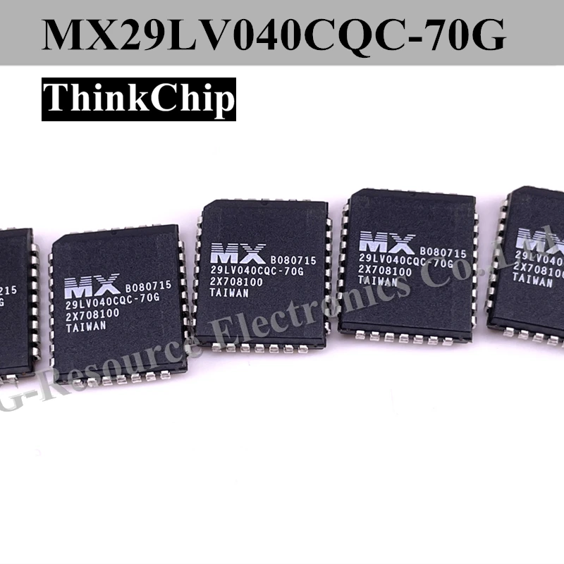 MX29LV040CQC-70G PLCC32 Macronix 4Mbit równolegle pamięci Flash oryginalny