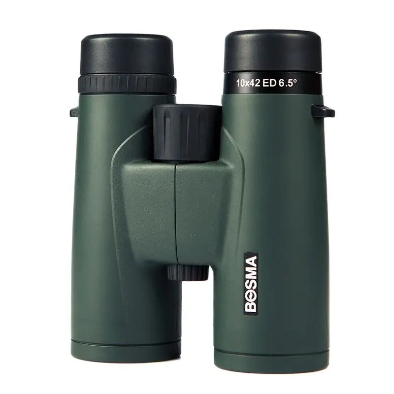 BOSMA Swan ED 8x42 10x42 Portable Binoculars BAK4 FMC HD Professional Photography Telescope Waterproof