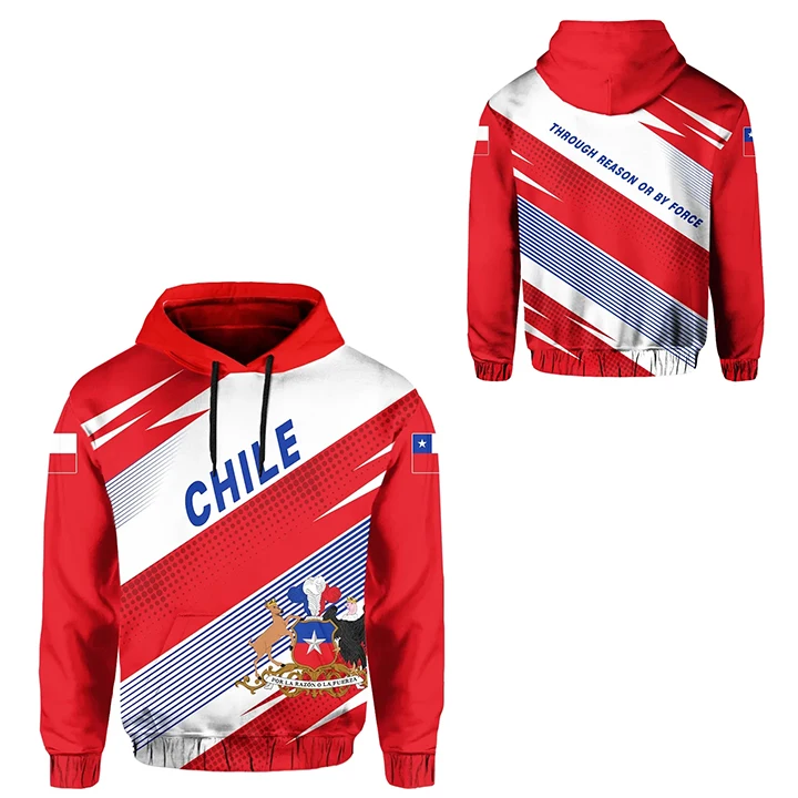 

PLstar Cosmos 3DPrint Newest Chile Country Flag Unique Funny Men/Women Cozy Hrajuku Casual Streetwear Hoodies/Zip/Sweatshirt O-5