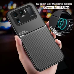 Car Magnetic Case For Xiaomi Mi 11 13 14 15 Ultra Case Shockproof Antislip TPU Soft Bumper Hard Case Phone Case cover Skin Funda