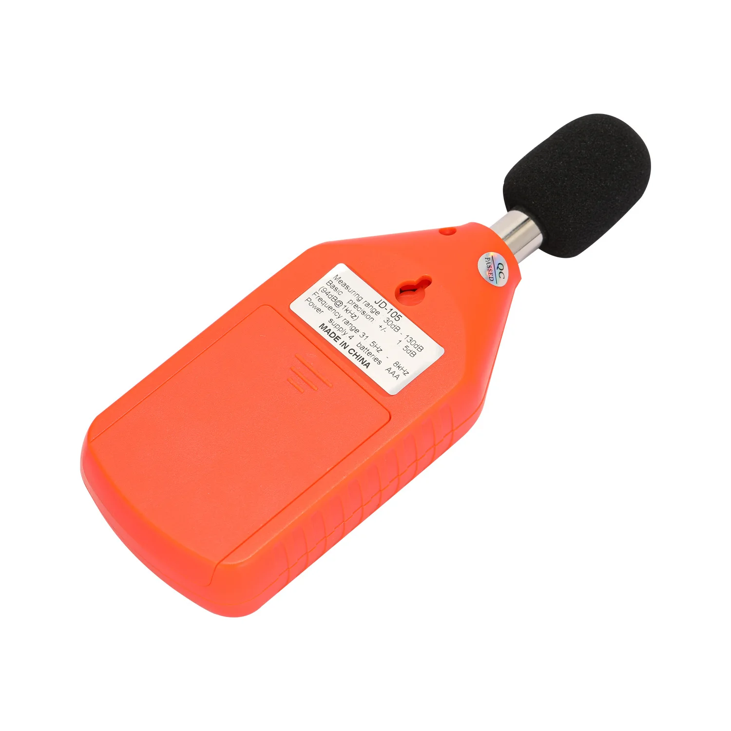 JD-105 عالية الدقة ديسيمتر الرقمية الضوضاء متر مستوى الصوت البيئي اختبار المحمولة الدقة كشف الضوضاء متر