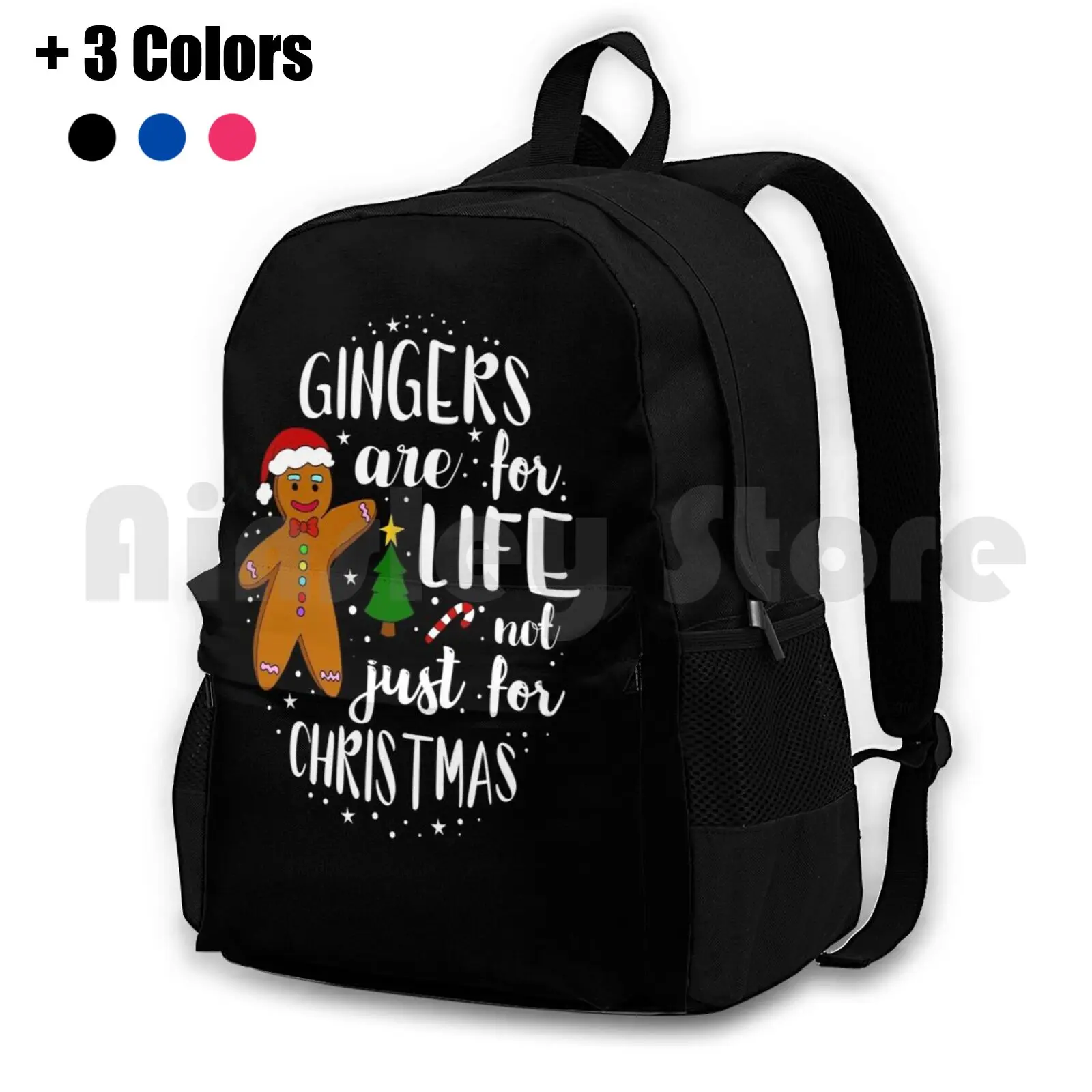 Funny & Cute Happy Gingers Are For Life Not Just Christmas Gift For Men , Kids And Women Outdoor Hiking Backpack Riding