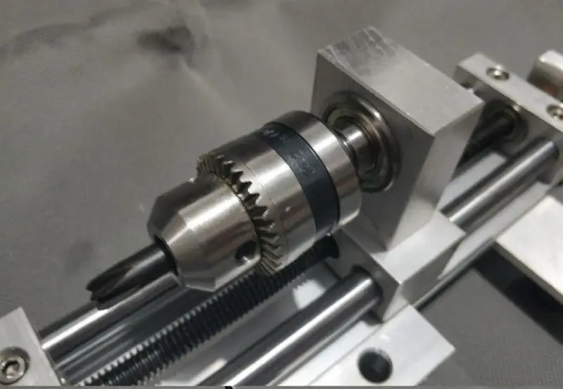 Tornio multifunzionale in miniatura piccolo tornio per lucidatura Micro tornio per legno fai-da-te
