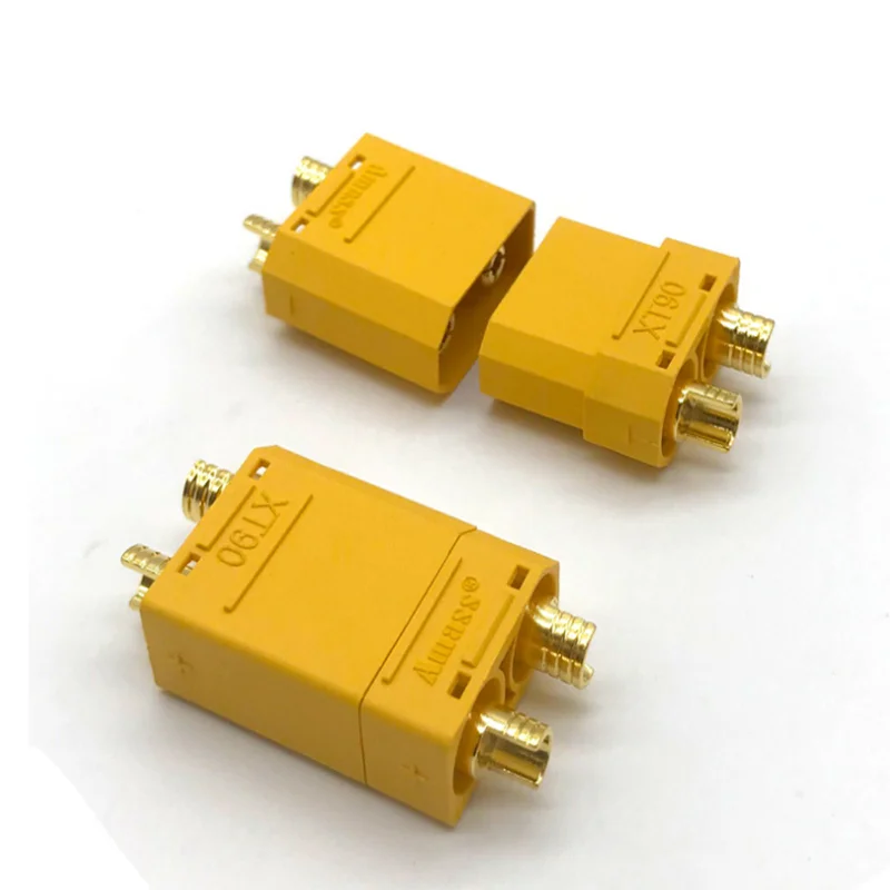 Ames male plug xt90h-f sheathed high current banana plug model Lithium battery interface gold plating model