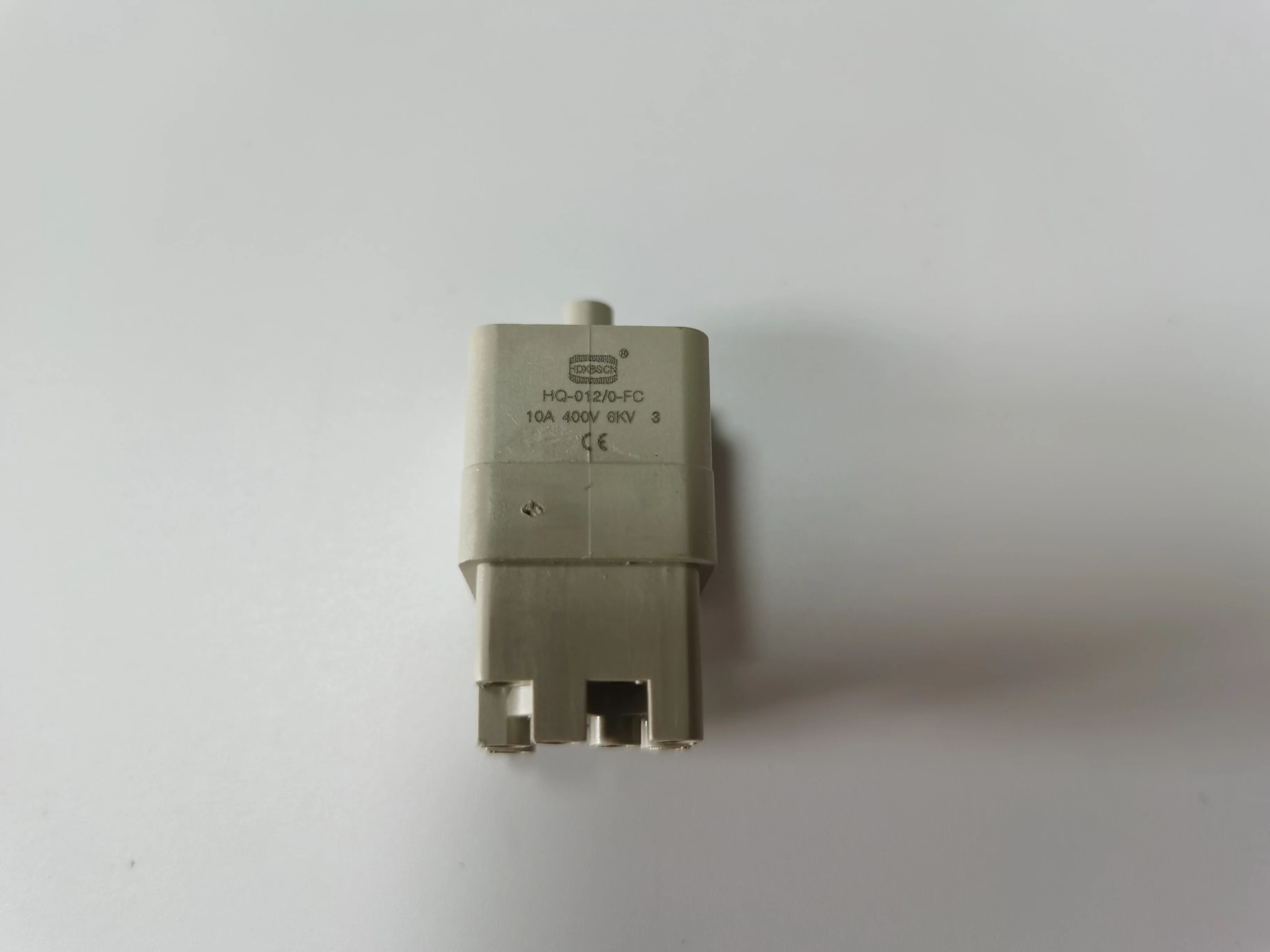 HDXBSCN Industrial Connector Rectangular Connector Heavy Duty Connector HDC HQ-012/0-MC/FC 12 core 10A waterproof aviation plug