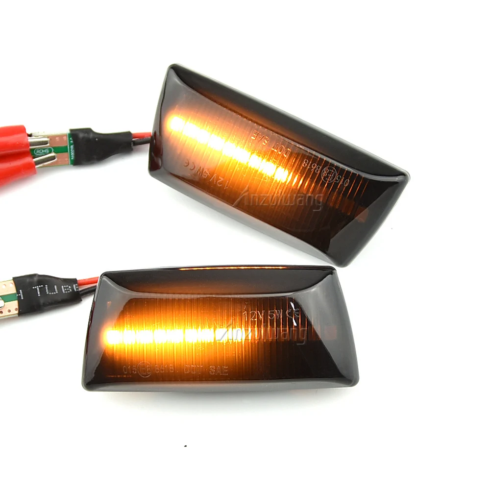 For Opel Insignia Astra H Zafira B Corsa D For Chevrolet Cruze Led Dynamic Side Marker Turn Signal Light Sequential Blinker