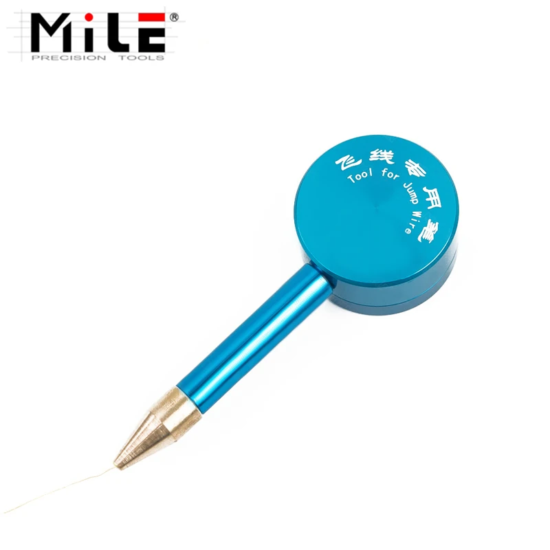 Filo di salto isolante per iPhone Fingerprinter Senso Box con 0.02mm Fly Line Pen PCB Link Wire Set di strumenti di saldatura per telefoni cellulari
